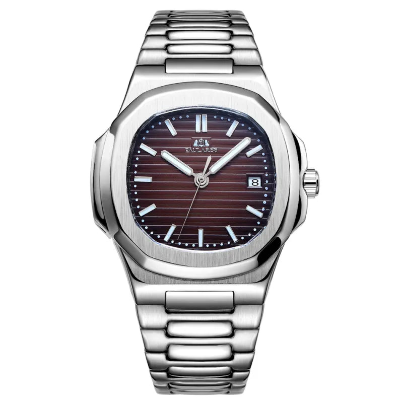 Mechanical Solid Steel Band Luminous Watch