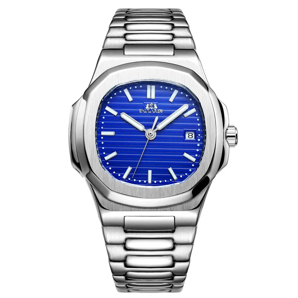 Mechanical Solid Steel Band Luminous Watch