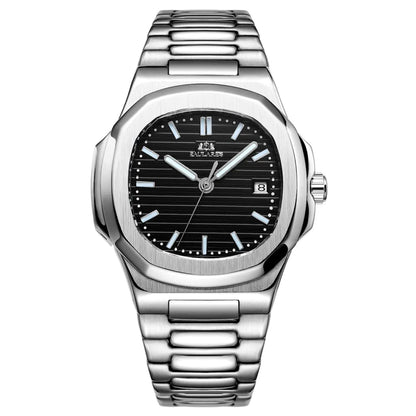 Mechanical Solid Steel Band Luminous Watch