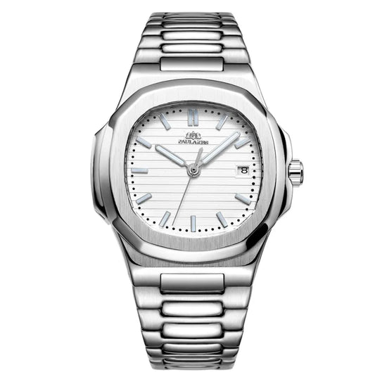 Mechanical Solid Steel Band Luminous Watch