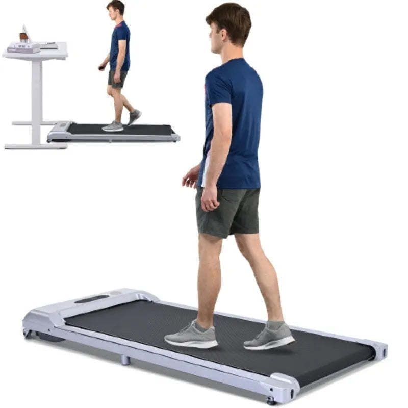 2 In 1 Under Desk Electric Treadmill