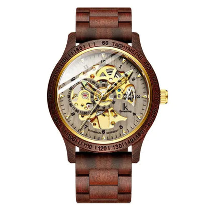 Exclusive Wooden Men's Mechanical Watch