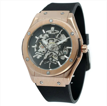 Men's Casual Hollow Automatic Mechanical Watch